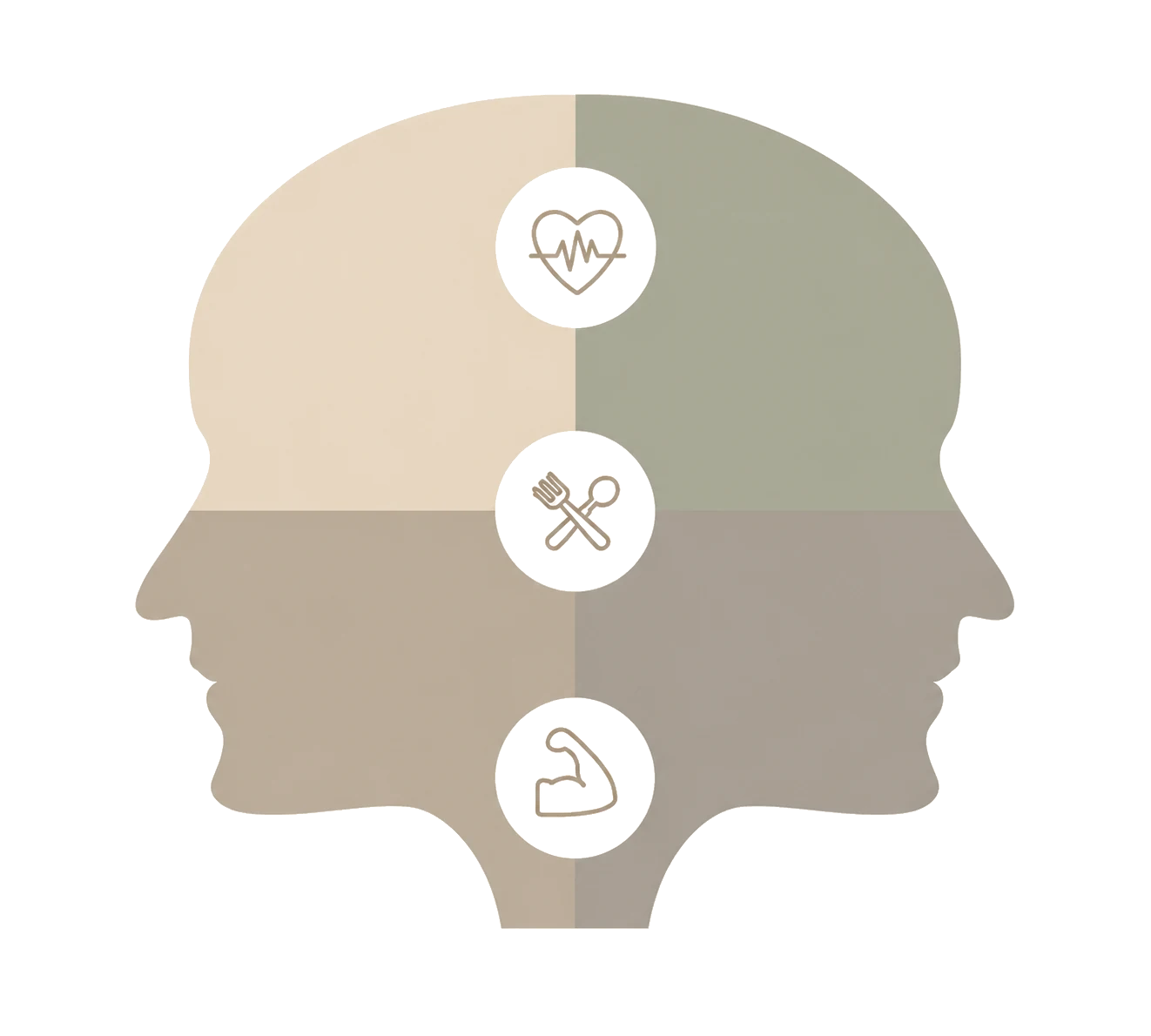 Brain fog root causes illustration