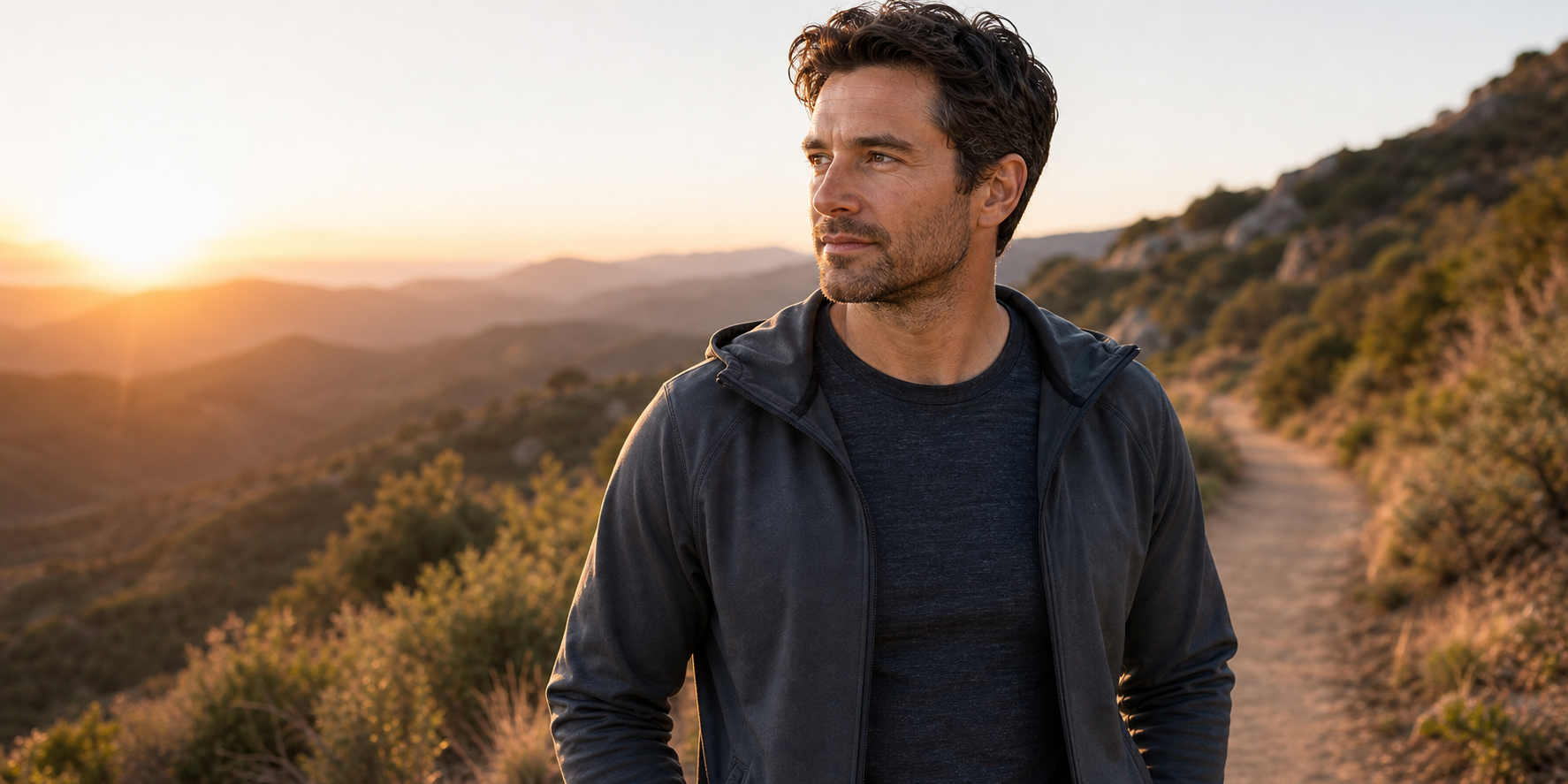 Man under 55 building a daily brain care routine